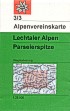 Blatt 3/3: <STRONG>Lechtaler Alpen, Parseierspitze</STRONG>, UTM-Gitter, 2008