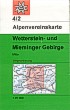 Blatt 4/2: <STRONG>Wetterstein und Mieminger Gebirge, mittleres Blatt,</STRONG> UTM-Gitter, 2007