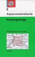 Blatt 8:<STRONG> Kaisergebirge,</STRONG><BR>mit Wegmarkierungen und Skirouten, UTM-Gitter, 2005