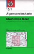 Blatt 10/1: <STRONG>Steinernes Meer,</STRONG> mit Wegmarkierungen und Skirouten, UTM-Gitter, 2006