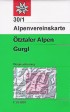 Blatt 30/1: <STRONG>Ötztaler Alpen, Gurgl,</STRONG>&nbsp;UTM-Gitter, 2008