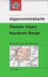 Blatt 30/4: <STRONG>Ötztaler Alpen, Nauderer Berge,</STRONG>&nbsp;Wegmarkierungen und Skirouten,&nbsp;UTM-Gitter, 2008