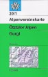 Blatt 30/1 S: <STRONG>Ötztaler Alpen, Gurgl,</STRONG>&nbsp;Skirouten, UTM-Gitter, 2008