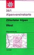 Blatt 35/1: <STRONG>Zillertaler Alpen, westl. Blatt,</STRONG>&nbsp;UTM-Gitter, 2006