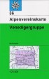 Blatt 36 S: <STRONG>Venedigergruppe</STRONG>, Skiroutenausgabe, UTM-Gitter, 2007