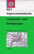 Blatt 52/1: Dolomiten -&nbsp;<STRONG>Langkofel und Sellagruppe,</STRONG> Wege und Skirouten, UTM-Gitter, 2007