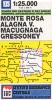 IGC <STRONG>Monte Rosa - Macugnaga - Gressoney,</STRONG> 1:25.000