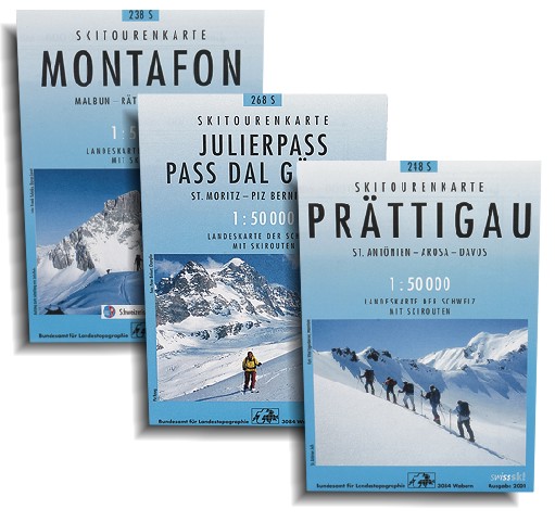 Skitourenkarten 1:50.000