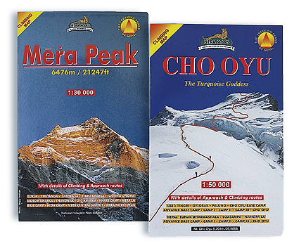 Trekking- und Expeditionskarten weltweit