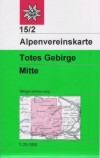 Blatt 15/2: <STRONG>Totes Gebirge, mittl. Blatt,</STRONG>&nbsp;UTM-Gitter, 2008