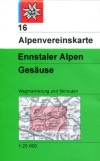 Blatt 16: <STRONG>Ennstaler Alpen, Gesäuse,</STRONG>&nbsp;UTM-Gitter, 2009