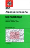 Blatt 31/3: <STRONG>Stubaier Alpen, Brennerberge</STRONG> 1:50.000, 2009