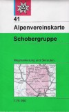 Blatt 41: <STRONG>Schobergruppe,</STRONG>&nbsp;Wege und Skirouten, UTM-Gitter, 2005