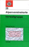 Blatt 28: <STRONG>Verwallgruppe 1:50.000<BR></STRONG>UTM-Gitter, 2010