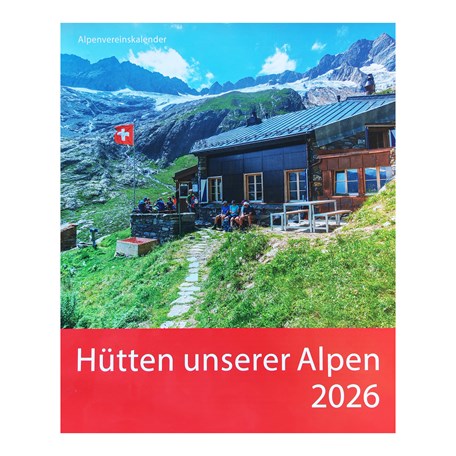 ROTHER Hütten unserer Alpen 2026