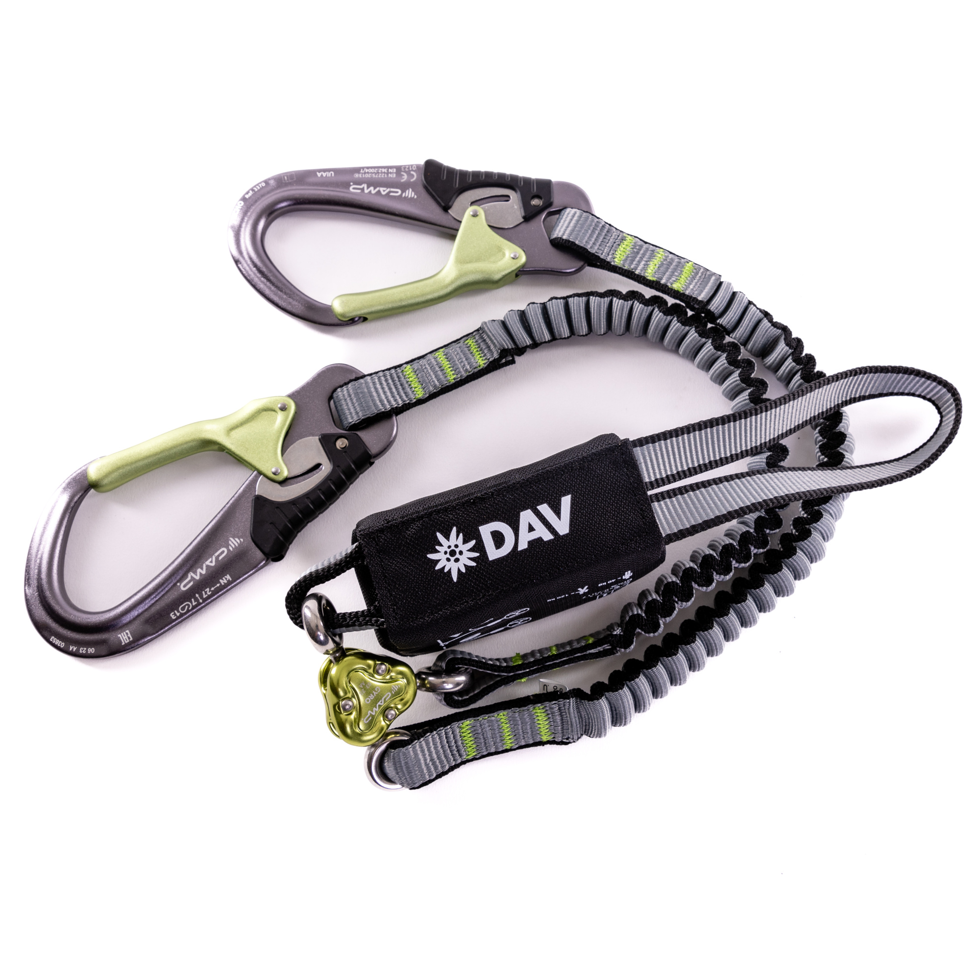 C.A.M.P. Klettersteigset Kinetic Rewind PRO Mit Gurt & Helm - EN 958 UIAA 128