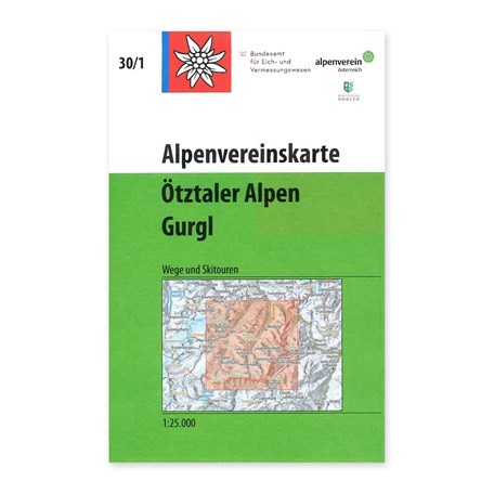 Cover AV 30/1 Ötztaler Alpen, Gurgl