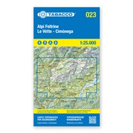 TABACCO 023 Wanderkarte