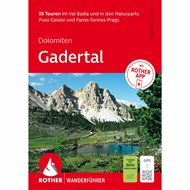 Titelbild Rother Wanderführer Dolomiten Gadertal
