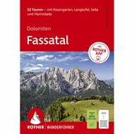 Titelbild Rother Wanderführer Dolomiten - Fassatal