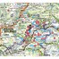 Kartenausschnitt Rother Wanderführer Dolomiten - Fassatal