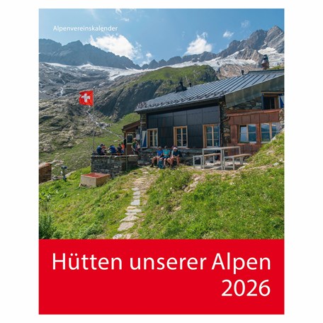 ROTHER Hütten unserer Alpen 2026