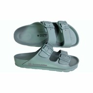 aloefarbene Hüttenschuhe