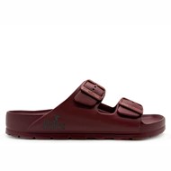 bordeauxfarbener Hüttenschuh