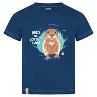 Vorderseite des T-Shirts mit Murmeltier-Druck