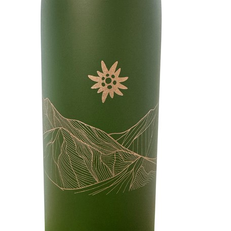 Detailaufnahme Edelweiß Logo