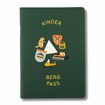 Cover Kinder Bergpass im grünen Einband mit Bergmotiven
