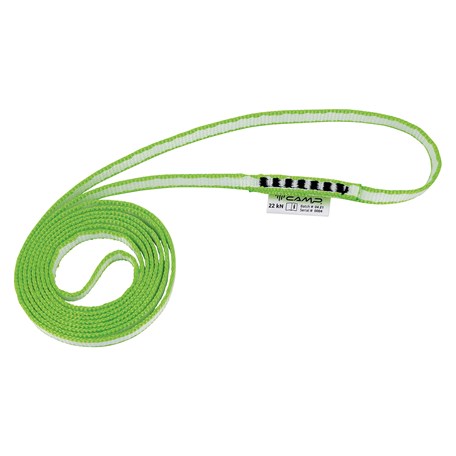 120 cm Bandschlinge weiß grün