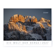 Titelseite Kalender Welt der Berge