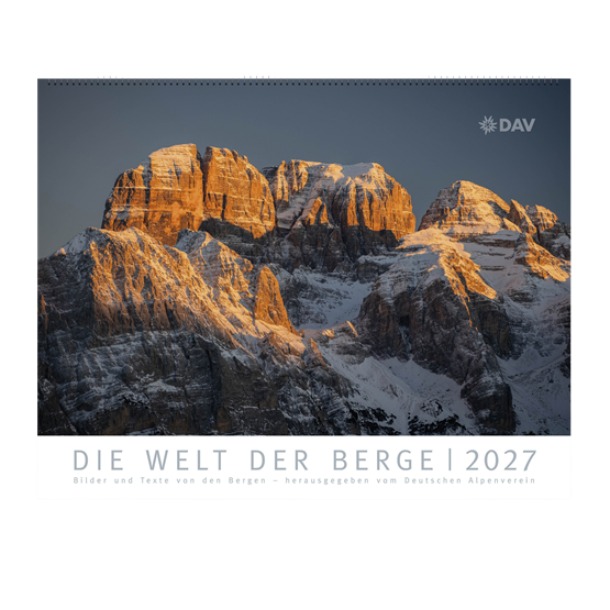 DAV Wandkalender 2027 Die Welt der Berge