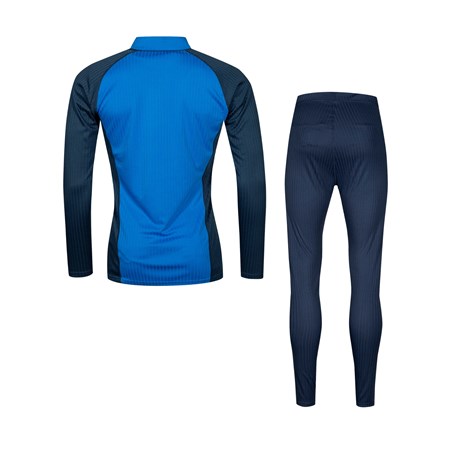 Rückansicht  Funktionsunterwäsche Set Herren blau