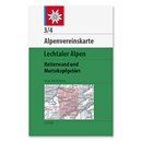 AV 3/4 Alpenvereinskarte