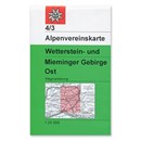 AV 4/3 Alpenvereinskarte WEG