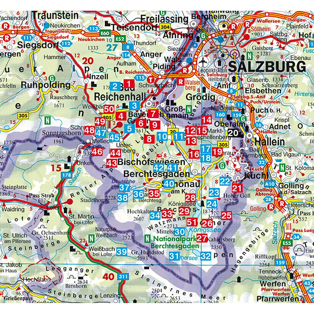 DAV-Shop - Artikeldetails - ROTHER Berchtesgadener Land